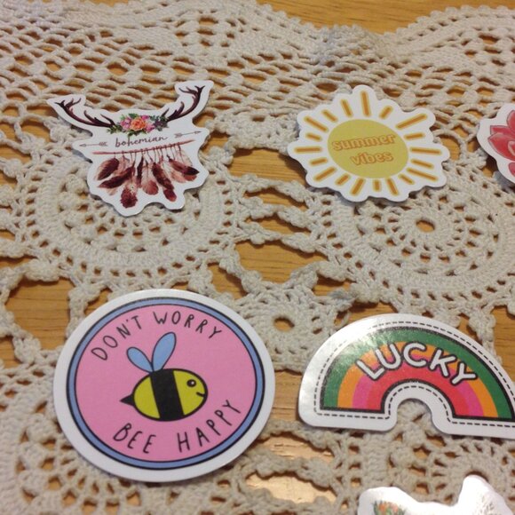 Stickers for cellphone, hydration bottles, etc. Boho vibe - Picture 4 of 8